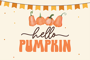 Fall Vibes Groovy - A Retro Font Duo