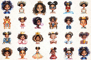 Quirky African American Girl, an Illustration by DreamCafeArt (Thumbnail 2 of 3)