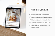 Aesthetic Cookbook Recipe Template, a Magazine Template by ShopRShop (Thumbnail 3 of 10)