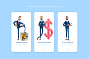 Businessman Billy Set, a Finance Illustration by Best Pixels™ (Thumbnail 5 of 6)