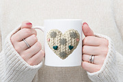 Faux Yarn Valentine Coquette Heart P, an Illustration by designcity5 (Thumbnail 4 of 8)