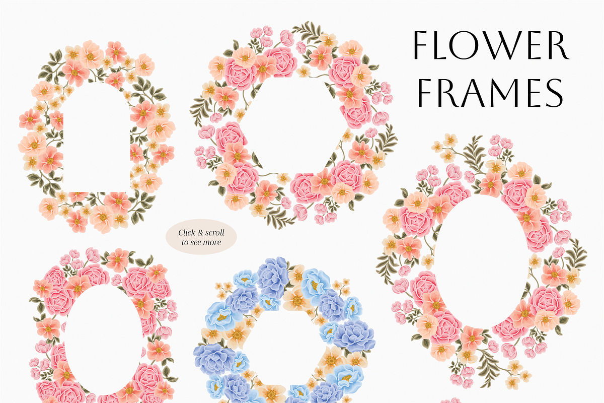 FESTIVE - Seasonal Flower Bundle, a Decorative Illustration by Artflorara (Photo 10 of 17)