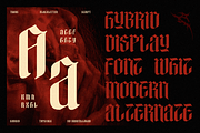 Thane - Gothic Hybrid Style, a Blackletter Font by Burntilldead (Thumbnail 6 of 12)