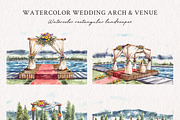 Wedding Arch & Venue, an Object Illustration by Yorda Studio (Thumbnail 3 of 9)