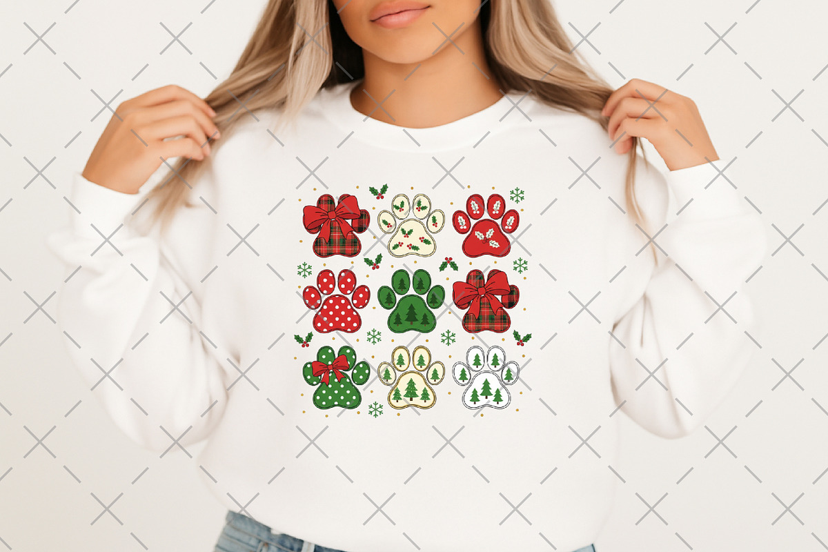 Dog Mama Coquette Png, Dog Christmas, an Illustration by Craft Nest (Photo 2 of 6)