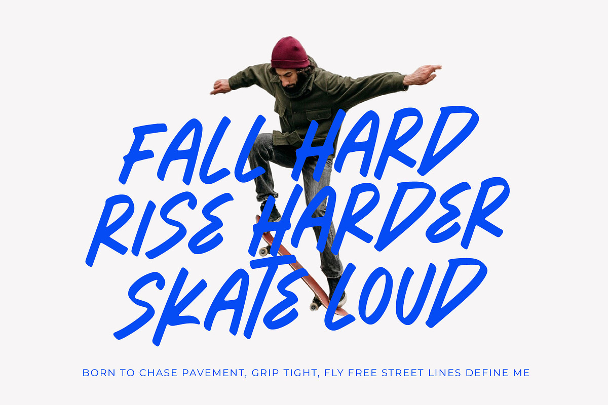 Jorhand Crown Display Brush Font, a Script Font by Letterena Studios Script (Photo 3 of 20)