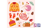 Winter Elements Collection, an Object Graphic by MISS CHATZ (Thumbnail 1 of 3)