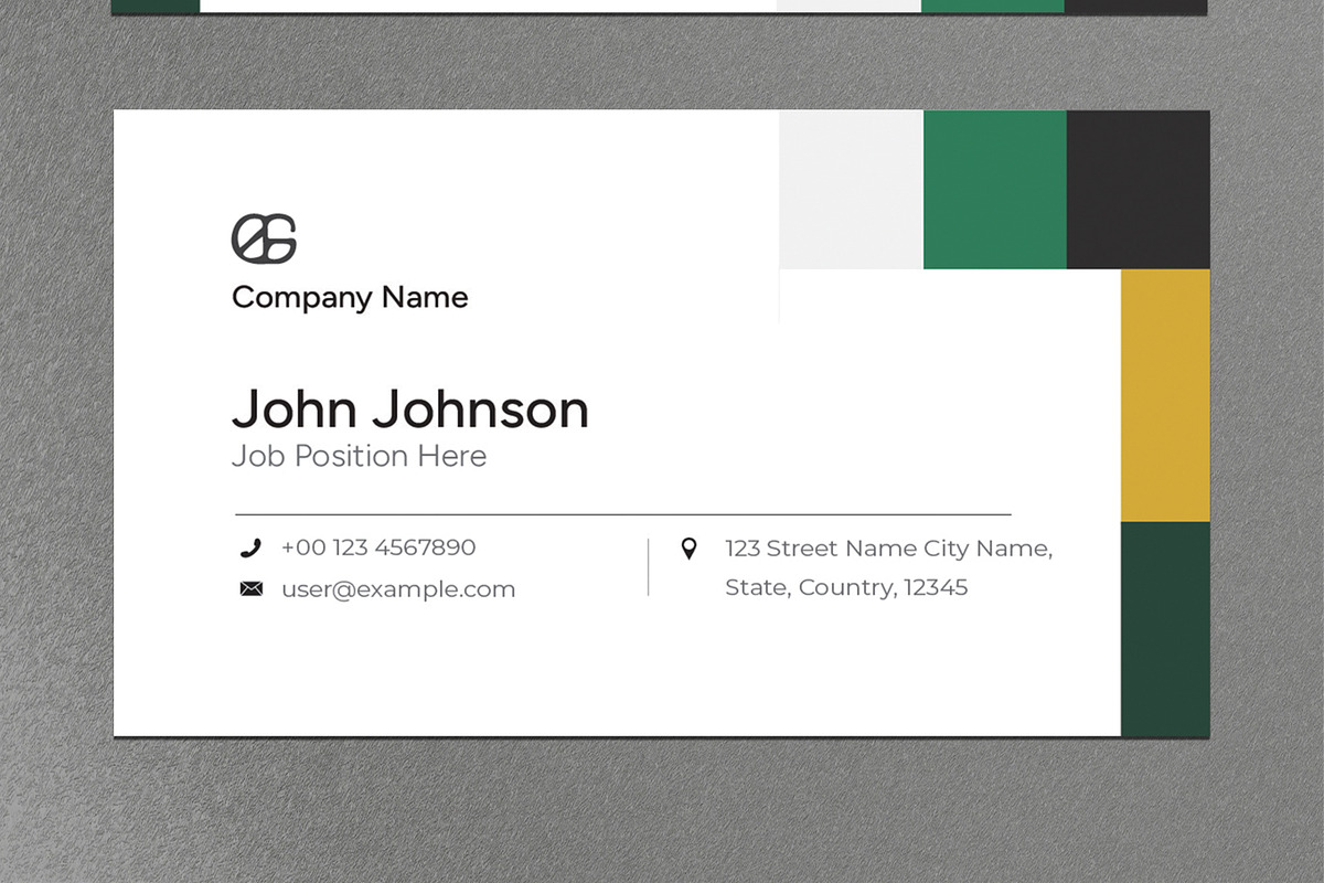 Modern Business Card Template, a Business Card Template by MightyDesign (Photo 3 of 8)