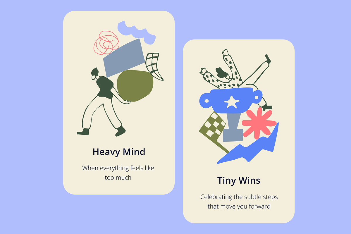 Self Care and Mental Health, a Healthcare Illustration by Somewhat Brilliant (Photo 3 of 6)