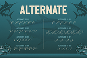Phatin Angler, a Handwritten Font by Burntilldead (Thumbnail 6 of 11)