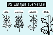 Imperfect Botany: Hand-Drawn Florals, a Decorative Illustration by Iris Atelier (Thumbnail 2 of 7)