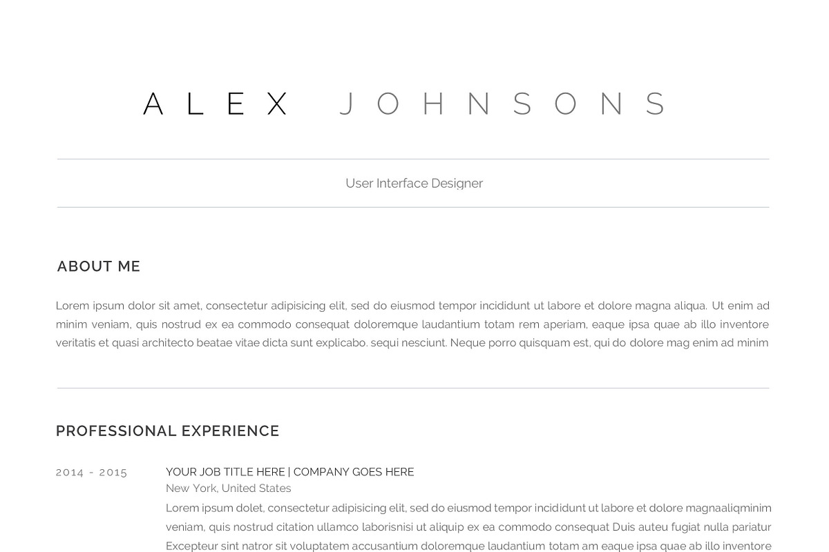 Top selling 30 Resumes Bundle, a Resume Template by paulresume (Photo 2 of 10)