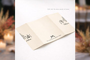 Gatefold Invitation Template bd003, an Invitation Template by TyphoonStudio (Thumbnail 7 of 9)