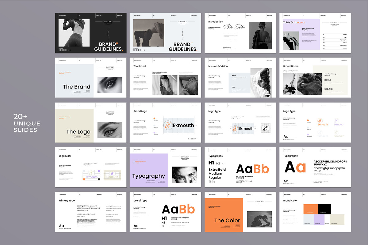 Brand Guidelines Presentation Templa, a Presentation Template by Slide-Agency (Photo 11 of 13)