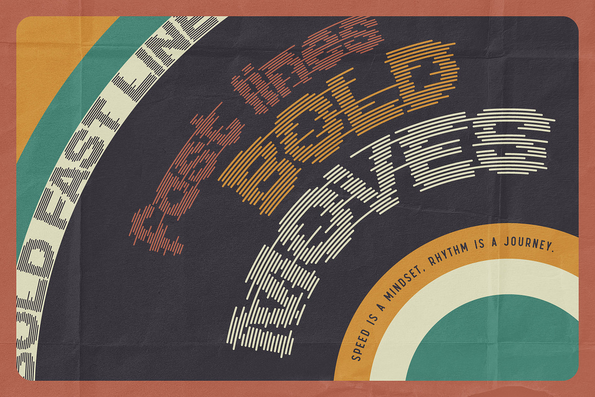 Echo Stripes - Variable Font Set, a Sans Serif Font by Gleb Guralnyk (Photo 3 of 7)