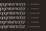 The Erupha Serif | 12 Font Files, a Serif Font by Pista Mova (Thumbnail 18 of 24)