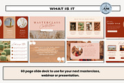 Masterclass Deck - Desert Boho, a Presentation Template by Freedom Business Shop (Thumbnail 3 of 11)
