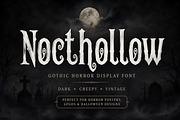Nocthollow – Gothic Horror Font, a Blackletter Font by Wow Magic (Thumbnail 3 of 5)