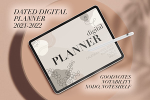 Dated Digital Planner 2021-2022