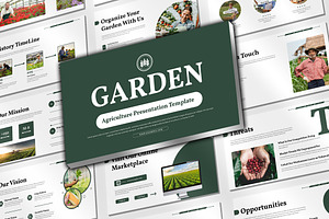 Creative Agriculture Presentation, a Presentation Template by Mighty-Slide