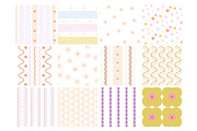 Wave & Blossom Seamless Patterns, a Pattern Graphic by PaperJamLab (Thumbnail 18 of 21)