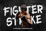 Power Rough Texture Brush Font, a Font by PutraCetol Studio (Thumbnail 2 of 5)