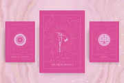Major Arcana Tarot Card Templates, a Card Template by Marketello Studio (Thumbnail 4 of 8)