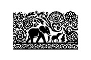 Floral Mandala Ornament Set, an Object Graphic by Gfx_Store (Thumbnail 4 of 13)
