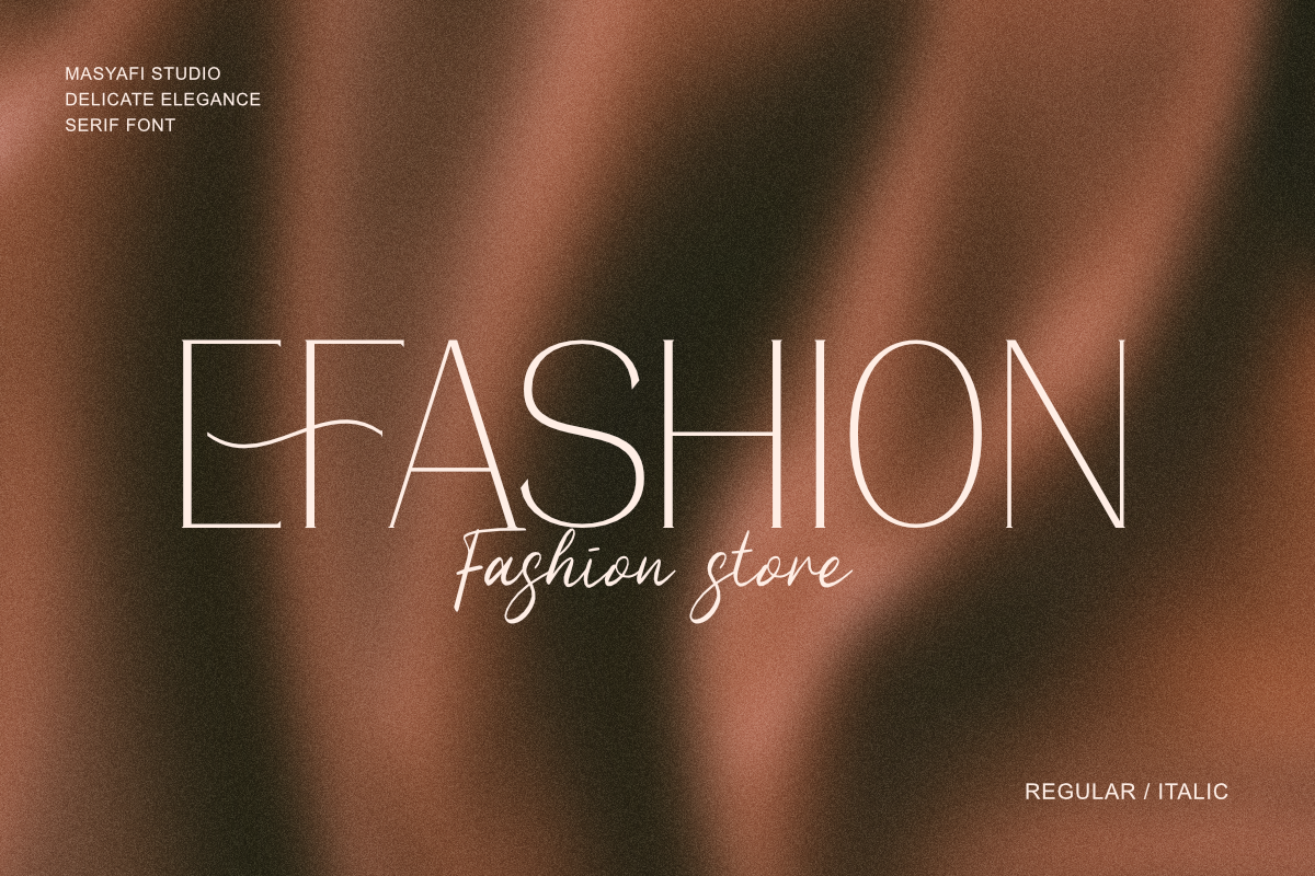 Delicate Elegance - Elegant Serif, a Serif Font by Masyafi Studio (Photo 2 of 9)