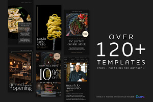 Restaurant Social Media Templates