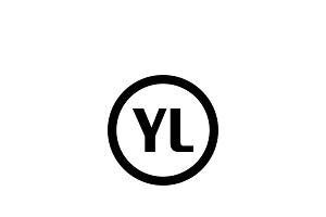 YL Logo Design Vector Template