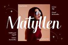 Matyllen - Modern Handwritten Font