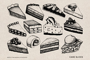 Bakery Illustrations Vector Bundle, a Food Illustration by Yevheniia (Thumbnail 7 of 10)