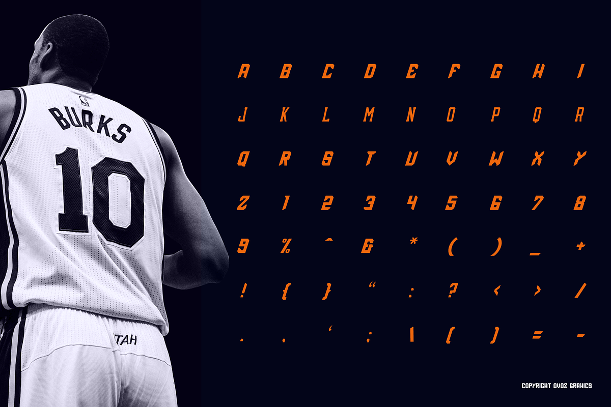 Warrok Display Font preview 2