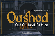 Qashod deroy - Vintage Font, a Serif Font by Viswal Studio (Thumbnail 7 of 7)