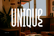Erangoja - Unique Condensed Font, a Sans Serif Font by QR Design Studio (Thumbnail 2 of 8)
