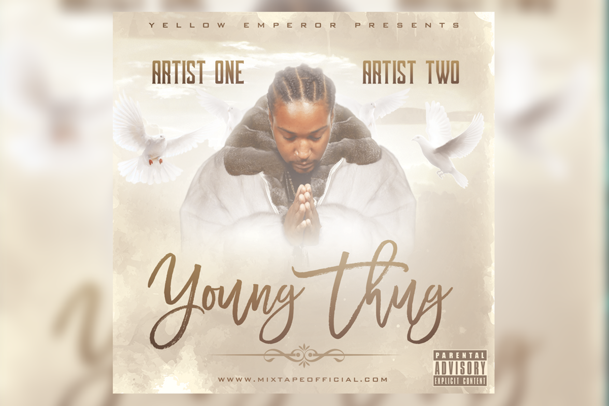 Young Thug Album Cover, a Templates & Theme by White Shadow Graphix
