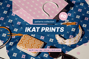 IKAT PRINTS ethnic textured patterns, a Pattern Graphic by SappiStudio (Thumbnail 1 of 14)