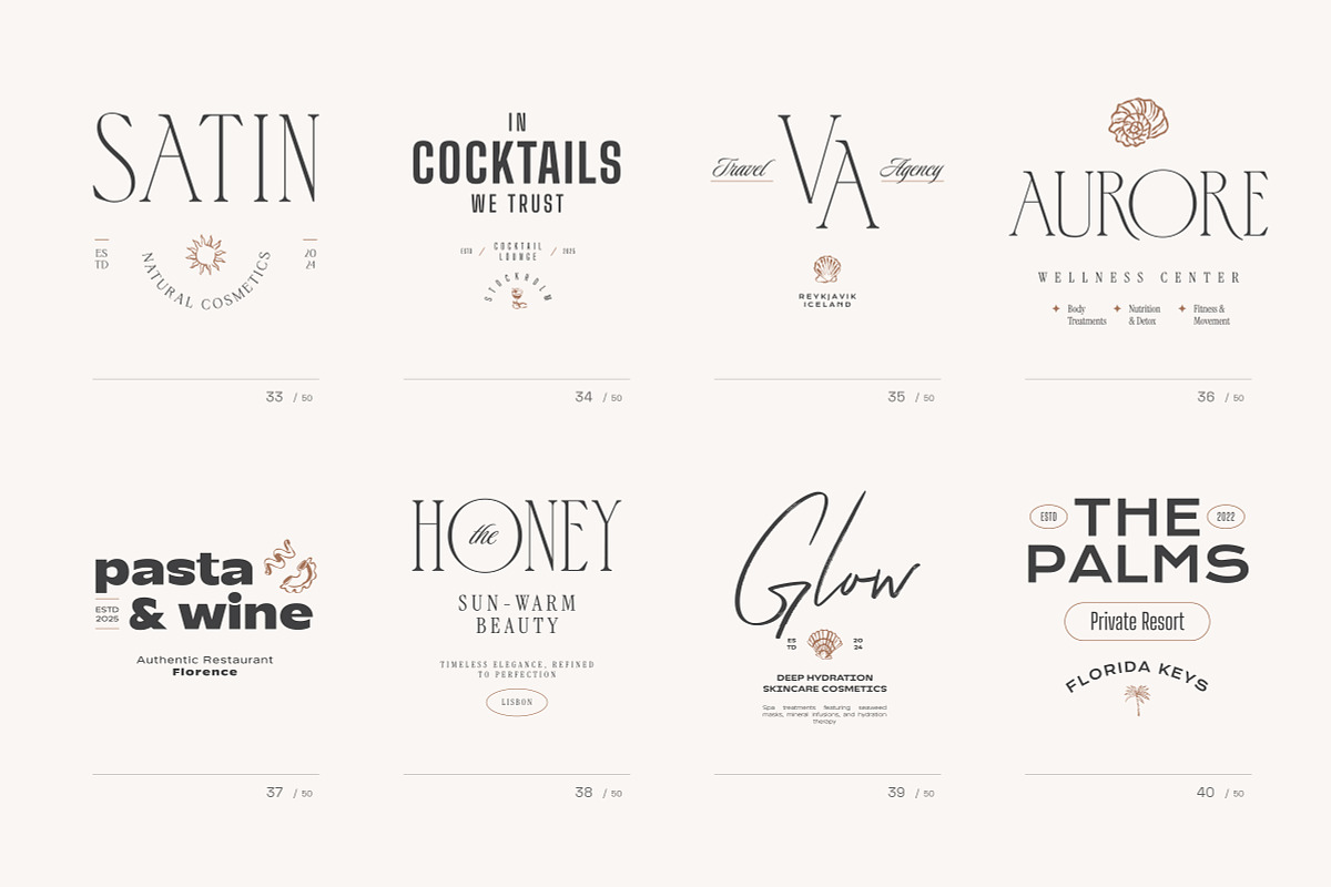 Minimalist Logo Templates, a Branding & Logo Template by iStar Design (Photo 16 of 19)
