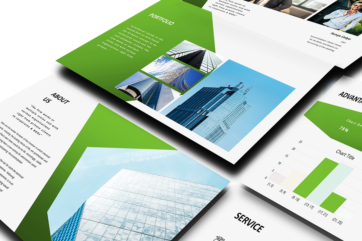 Business Corporate Powerpoint, a Presentation Template by temphall (Photo 3 of 8)