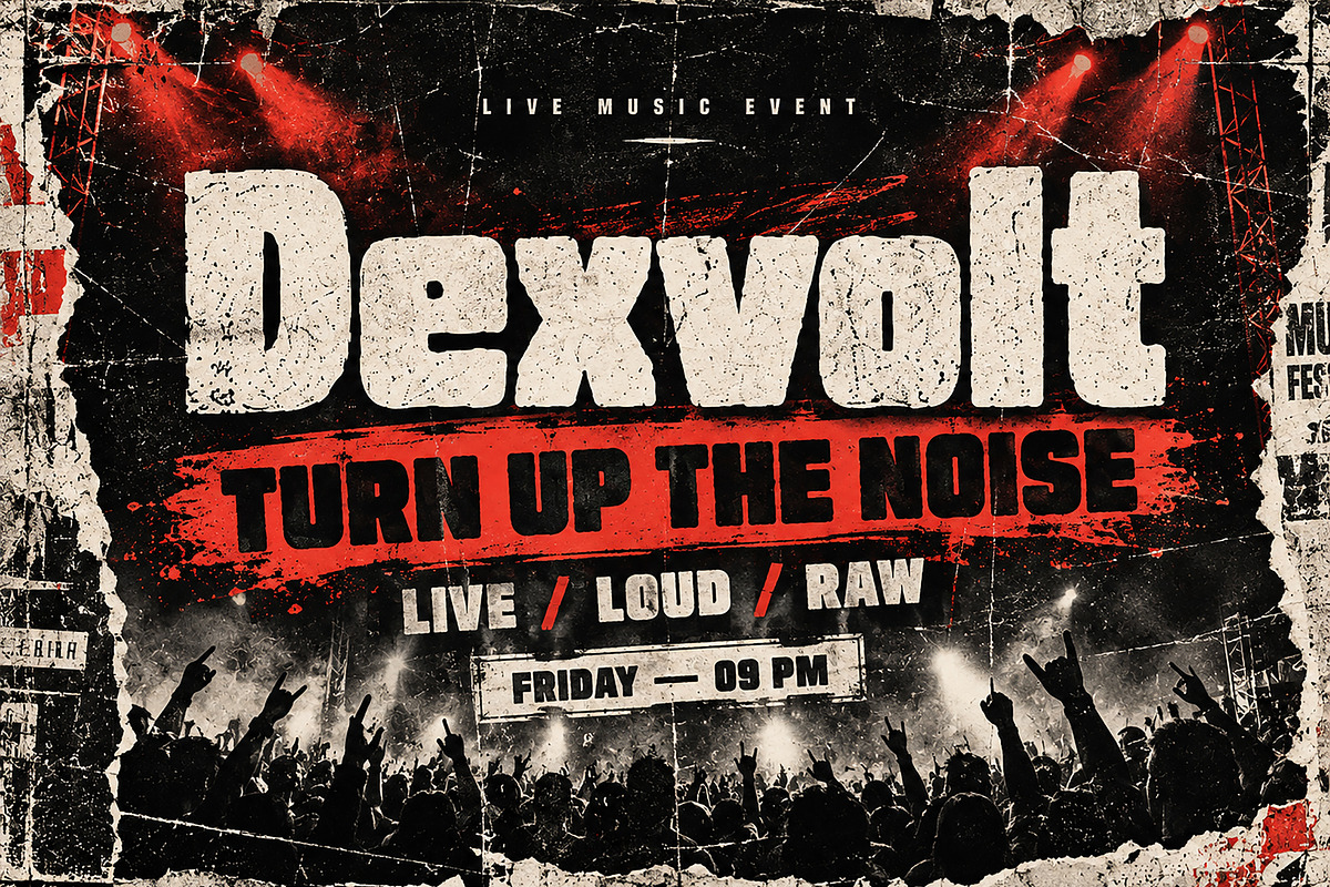 Dexvolt, a Slab Serif Font by Wow Magic (Photo 2 of 4)