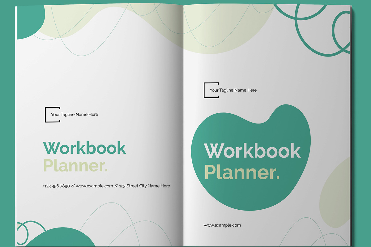 Workbook Planner Design Template