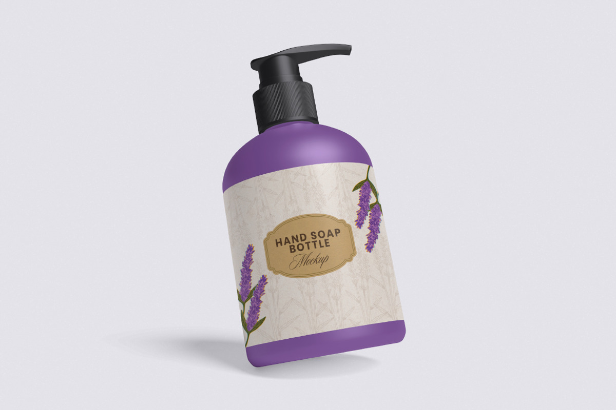 Hand Soap Bottle Mockup Bundle Set, a Packaging Mockup by Rielismee (Photo 2 of 5)