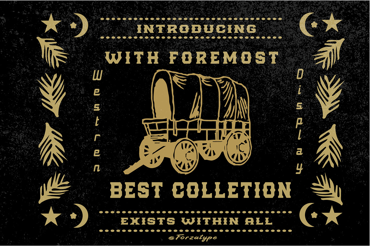 Foremost Font + Extras, a Slab Serif Font by Forzatype (Photo 2 of 11)