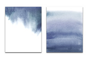 Navy Blue ombre watercolor, a Texture Graphic by GraphicRain (Thumbnail 5 of 5)