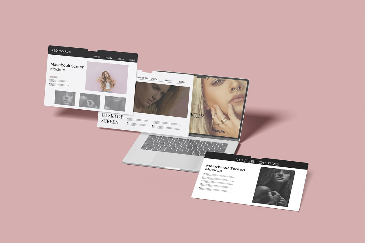 Multi Device Mockup, a Mac Mockup by Lxadesign (Photo 8 of 14)