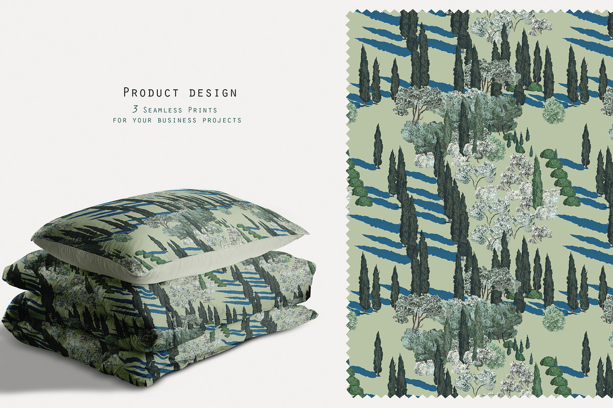 La Villa. Patterns and Panorama, a Pattern Graphic by Irina Dolgikh (Photo 12 of 14)