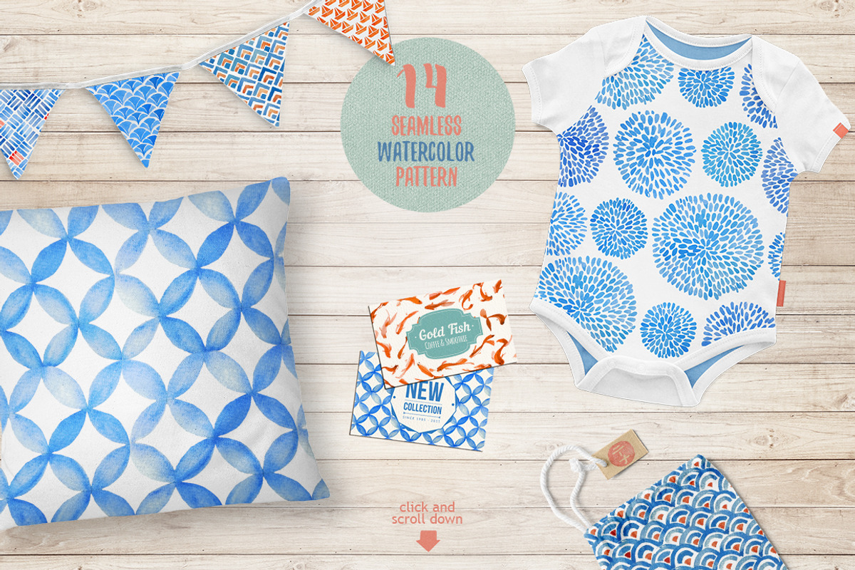 Sawatdee pattern set, a Pattern Graphic by Nicetoseeya (Photo 3 of 4)