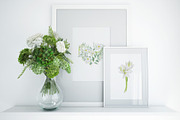 Daffodil & lilies of valley flowers, a Decorative Illustration by MyLittleMeow (Thumbnail 3 of 8)