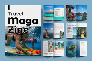 Magazine Template, a Magazine Template by ContestDesign